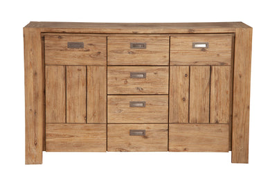 Alpine Furniture Seashore Sideboard, Antique Natural