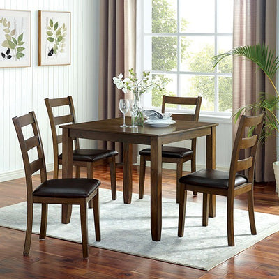 Furniture of America Chesterton 5-Piece Dining Table Set